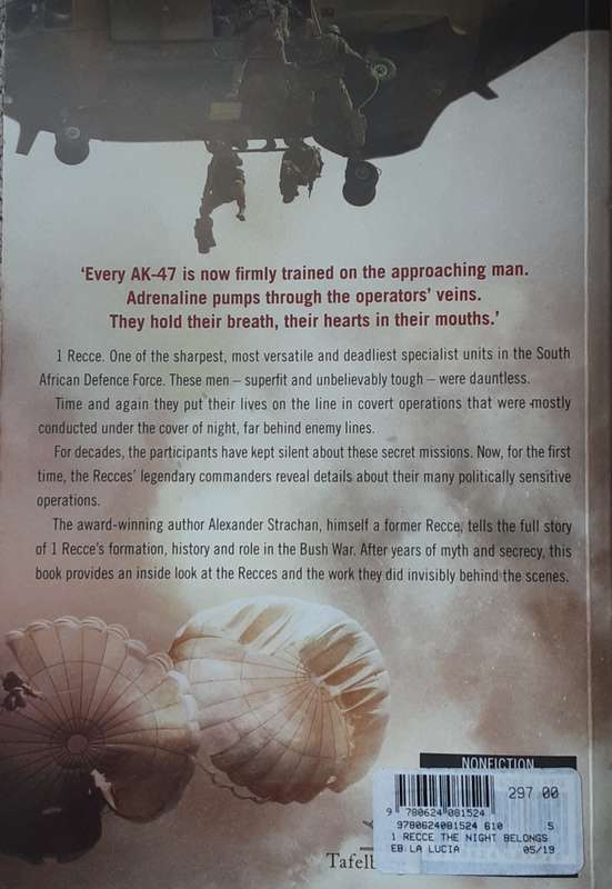 1 Recce The Night Belongs To Us by Alexander Strachan