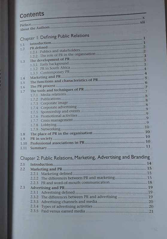 Public Relations Theory and Practice 2nd Edition by L Fourie & M Cant