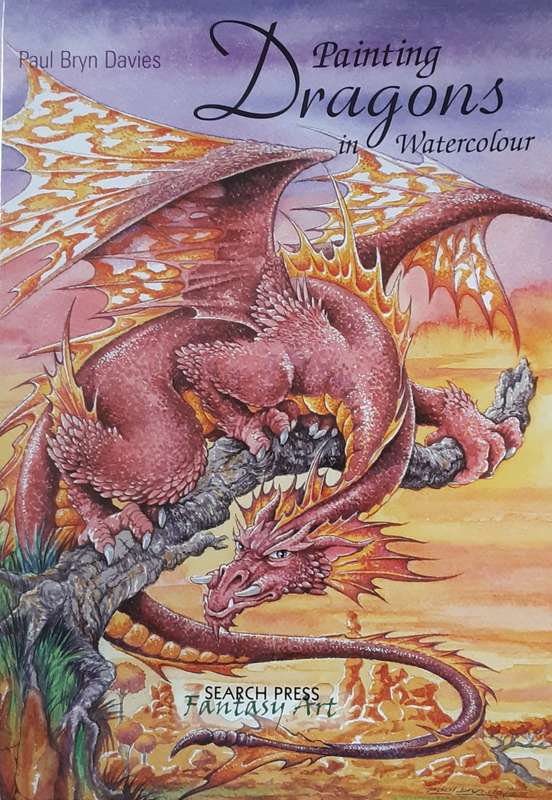 Painting Dragons in Watercolour by Paul Bryn Davies