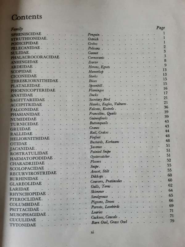Priests Eggs of Southern African Birds revised by Professor J M Winterbottom