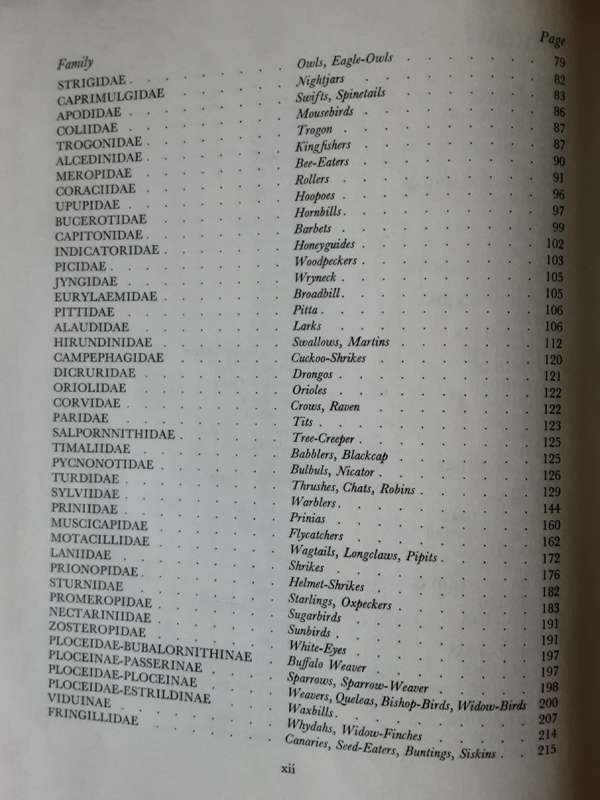 Priests Eggs of Southern African Birds revised by Professor J M Winterbottom