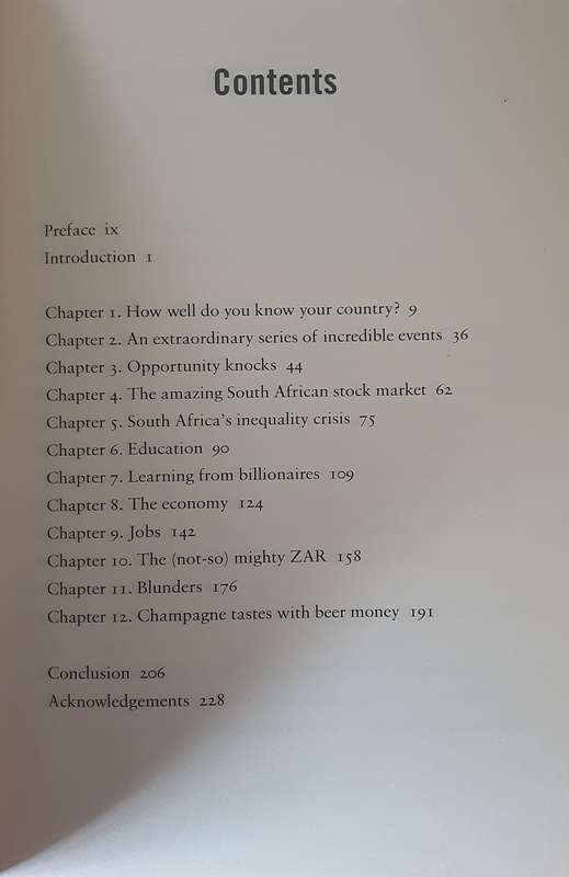 The Upside of Down, How Chaos & Uncertainty Breed Opportunity in S Africa by Bruce Whitfield **Signd