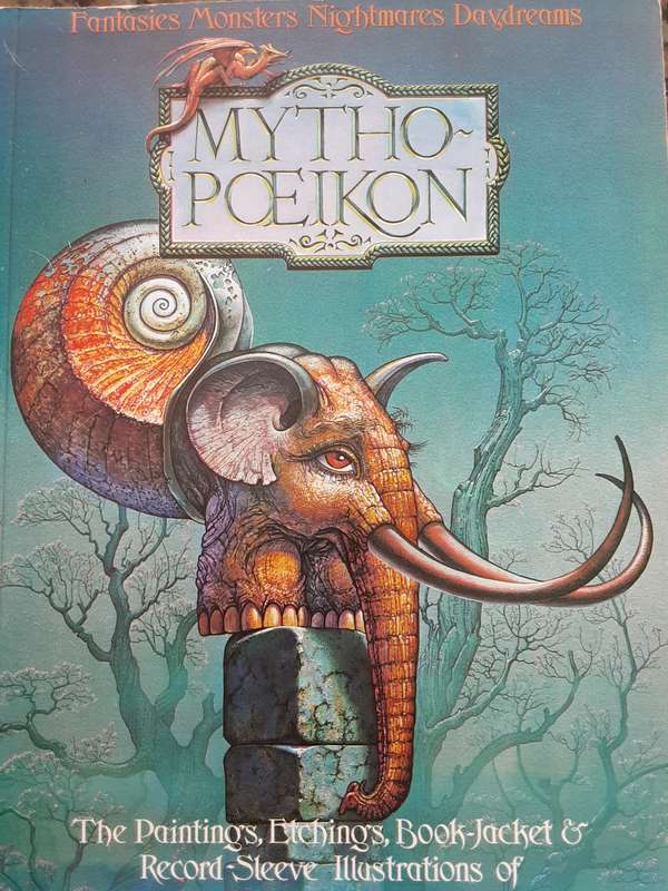 Mythopoeikon, The Paintings, Etchings, Book Jacket & Record Sleeve Illustration of Patrick Woodroffe
