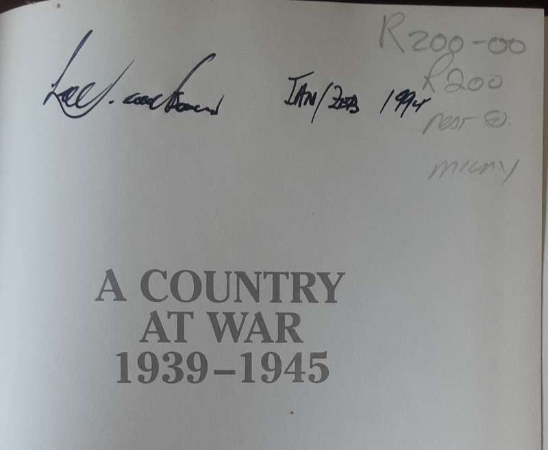 A Country at War 1939 1945 by Jennifer Crwys Williams