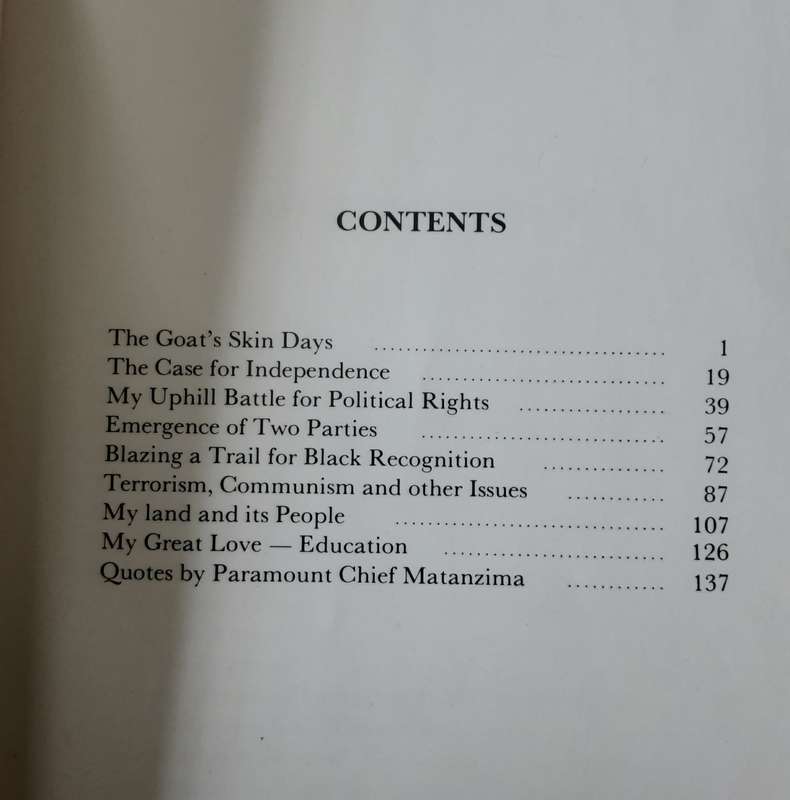Independence My Way by Kaizer D Matanzima