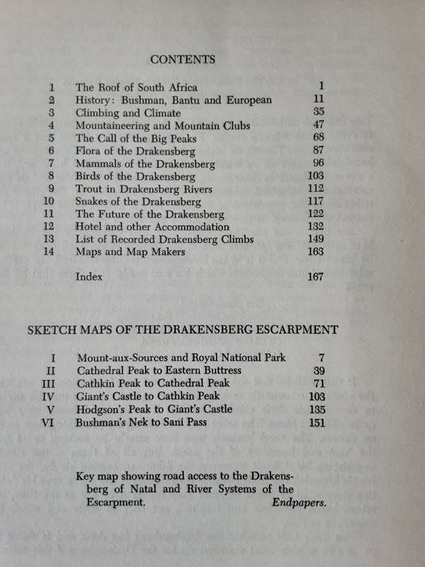 The Drakensberg of Natal by Doyle Liebenberg