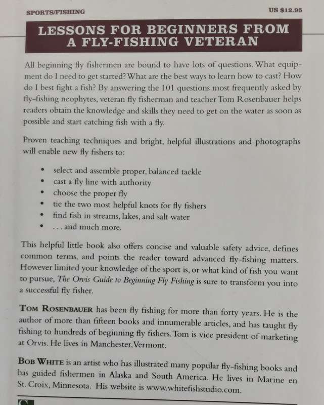 The Orvis Guide To Beginning Fly Fishing by Tom Rosenbauer