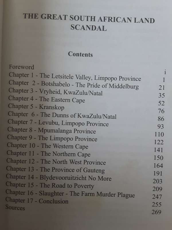 The Great South African Land Scandal by Dr Philip Du Toit