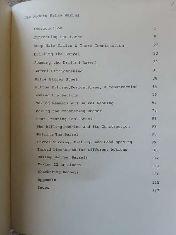The Modern Riflebarrel , making of Rifle, Shotgun & Pistol Barrels by Harold Hoffman