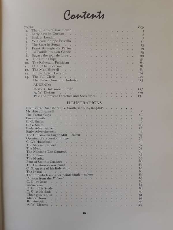 C G A Great Natalian A Biography of Sir Charles George Smith KCMG KSG JP by R F Osborn