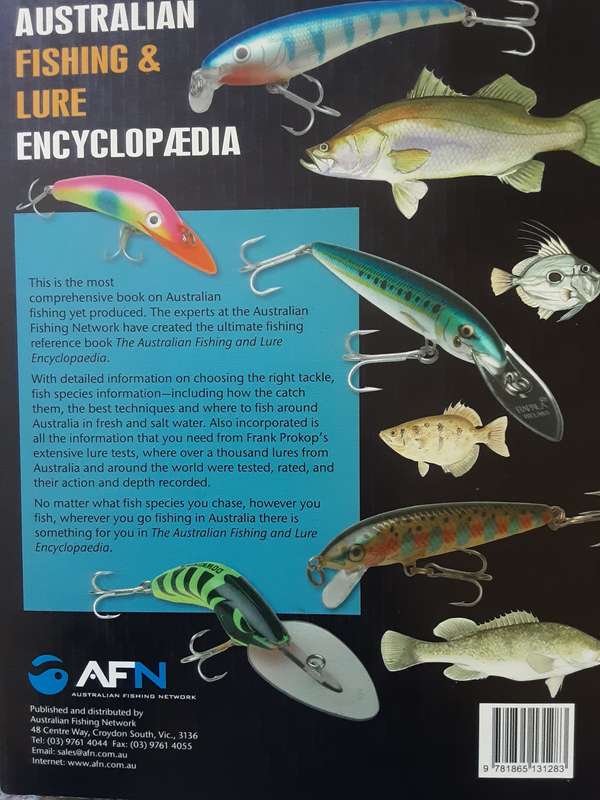 Australian Fishing & Lure Encyclopaedia, Freshwater & Saltwater, Lure Guide etc by Classon, Prokop