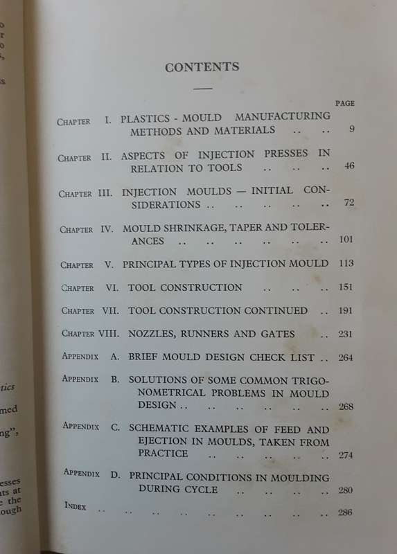 Injection Mould Design Fundamentals by A B Glanvill & E N Denton