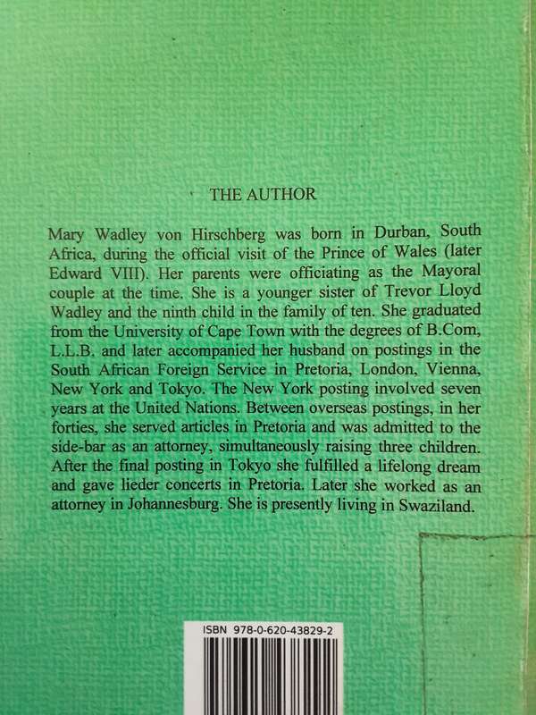 Trevor Lloyd Wadley, Genius of the Tellurometer by Mary Wadley von Hirschberg **SIGNED COPY**