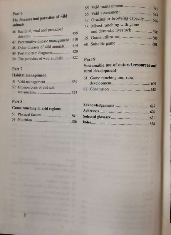 Game Ranch Management,  completely revised and Expanded by J du P Bothma