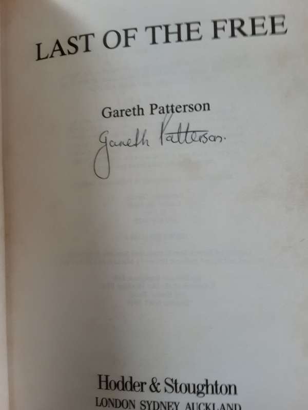 Last of the Free A Moving Story of Three Young Lions by Gareth Patterson ***Signed Copy ****