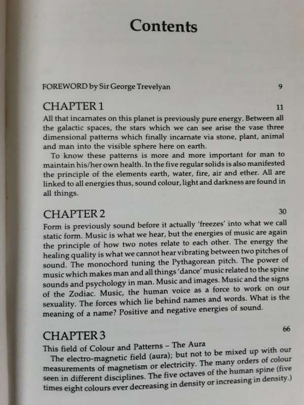 Form, Sound, Colour and Healing by Theo Gimbel ***Scarce ****