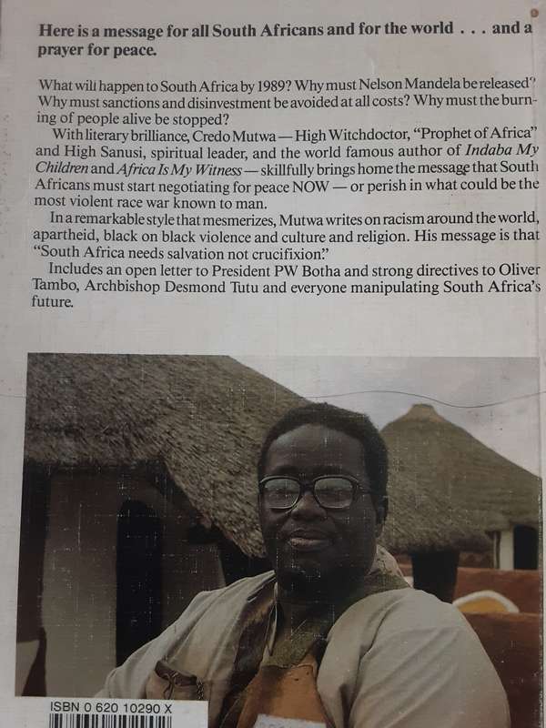 Let Not My Country Die by Credo Mutwa