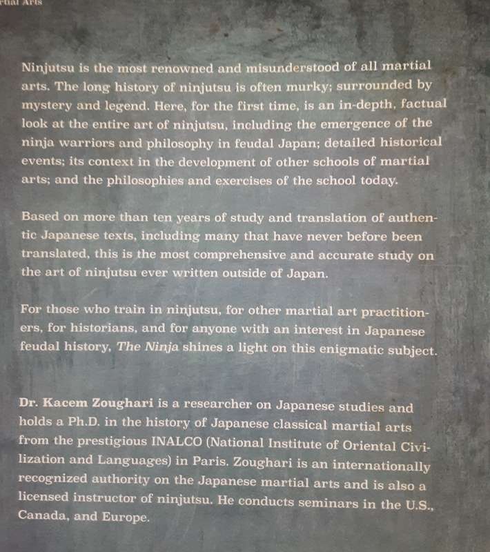 The Secret History of Ninjutsu The Ninja Ancient Shadow Warriors of Japan by Zoughari