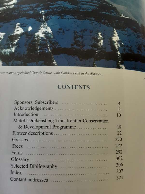 Mountain Flowers A Field Guide Flora of the Drakensberg & Lesotho by Elsa Pooley **Signed Copy **