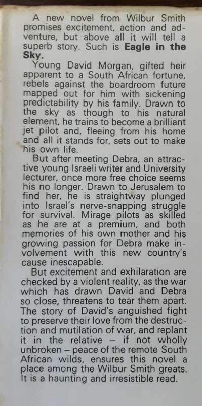 Eagle in the Sky by Wilbur Smith ***First Edition ****