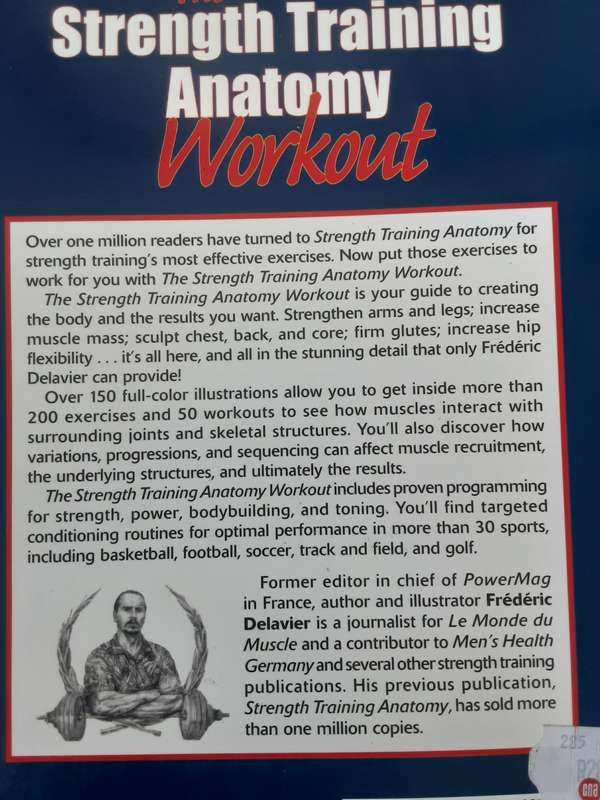 The Strength Training Anatomy Workout by Frédéric Delavier