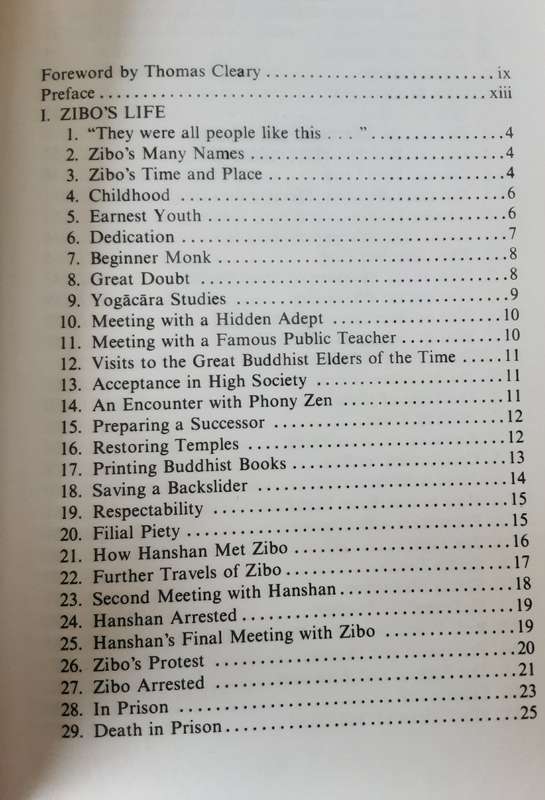 Zibo The Last Great Zen Master of China by J C Cleary