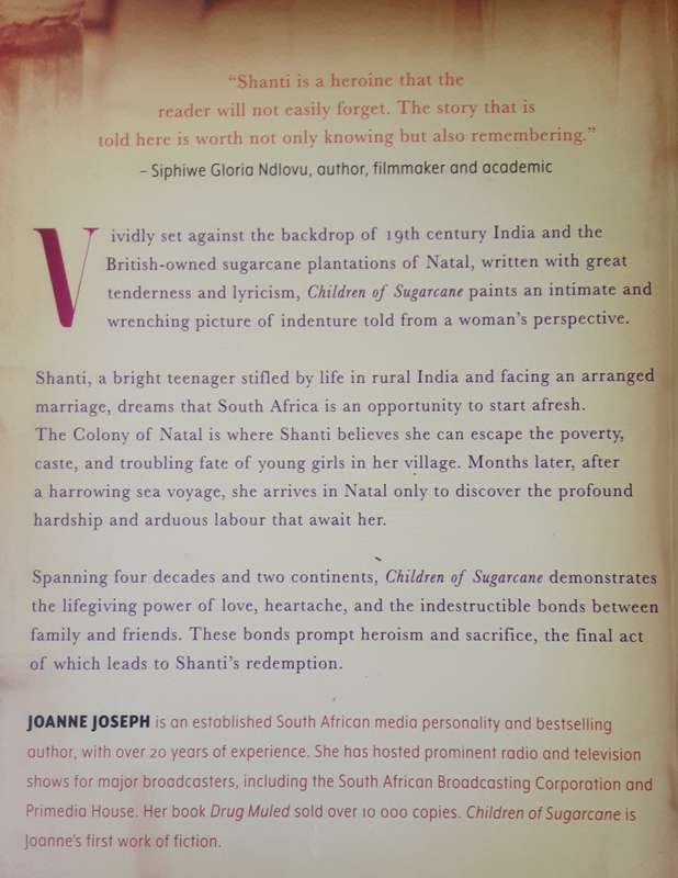 Children of Sugarcane by Joanne Joseph
