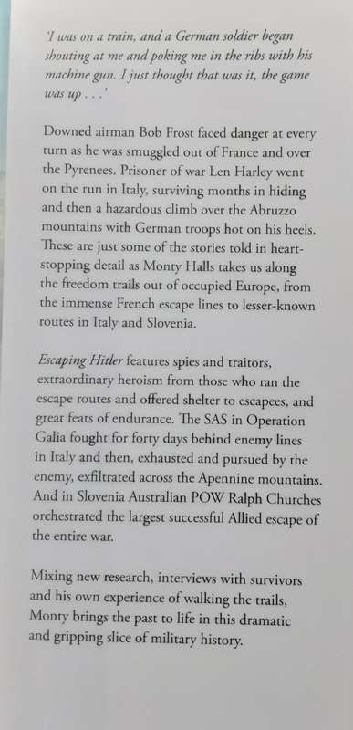 Escaping Hitler, Stories of Courage & Endurance on the Freedom Trails by Monty Halls