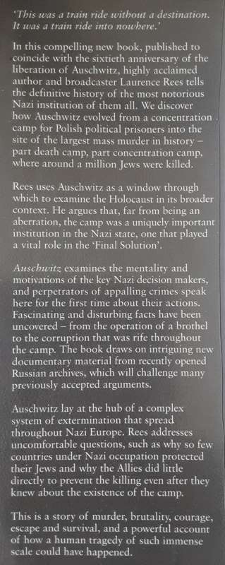 Auschwitz The Nazis & the Final Solution  by Lawrence Rees