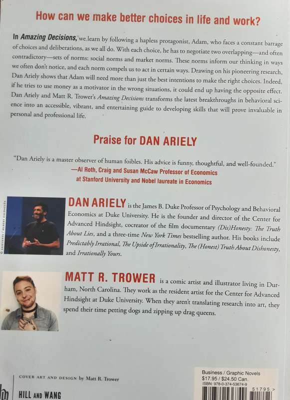 Amazing Decisions: The Illustrated Guide to Improving Business Deals & Family Meals by Dan Ariely