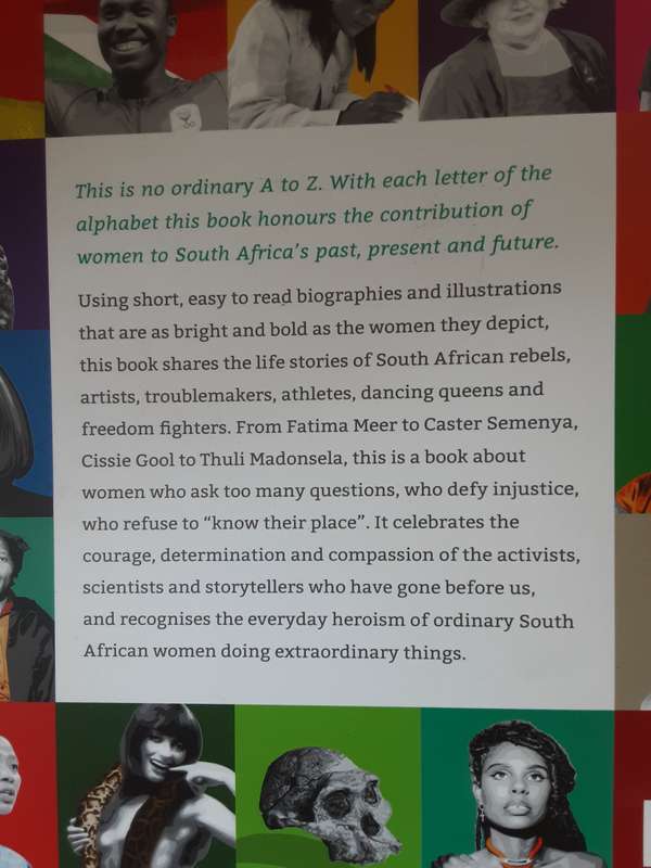 A to Z of Amazing South African Women by Ambre Nicolson and Jaxon Hsu