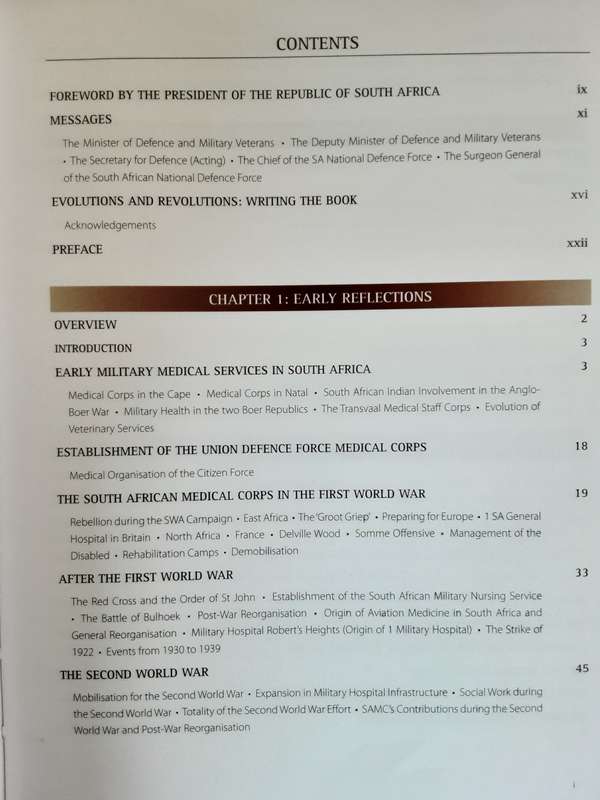 The Fourth Dimension The Untold Story of Military Health in South Africa **limited edition nbr 0036*