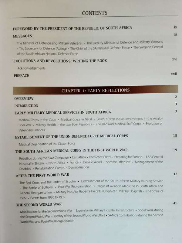 The Fourth Dimension The Untold Story of Military Health in South Africa **limited edition nbr 0036*