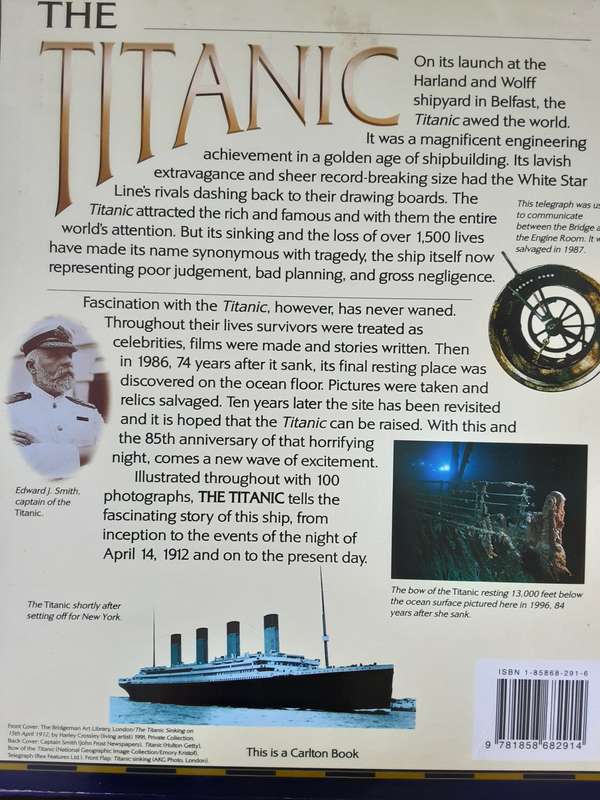 The Titanic, The Extraordinary Story of the Unsinkable Ship by Geoff Tibballs