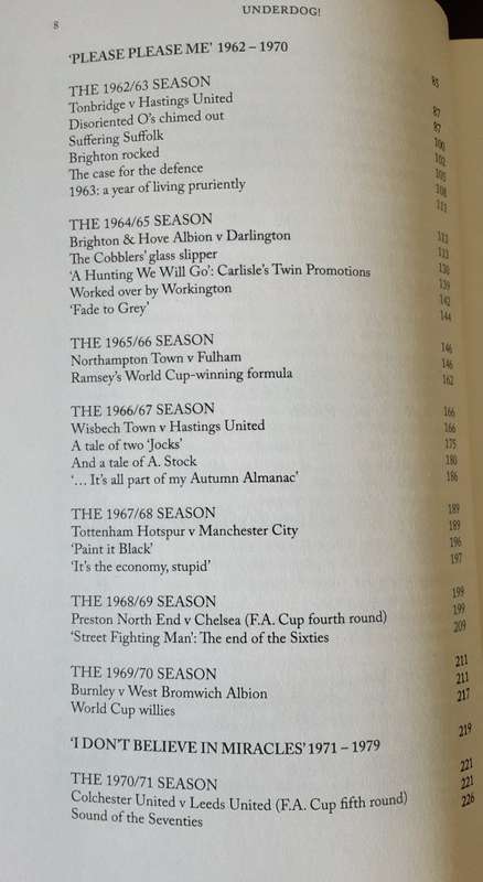 Underdog! 50 Years of Trials & Triumph with Footballs Also Rans by Tim Quelch