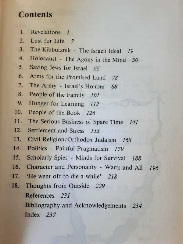 The Israeli Mind by John Laffin