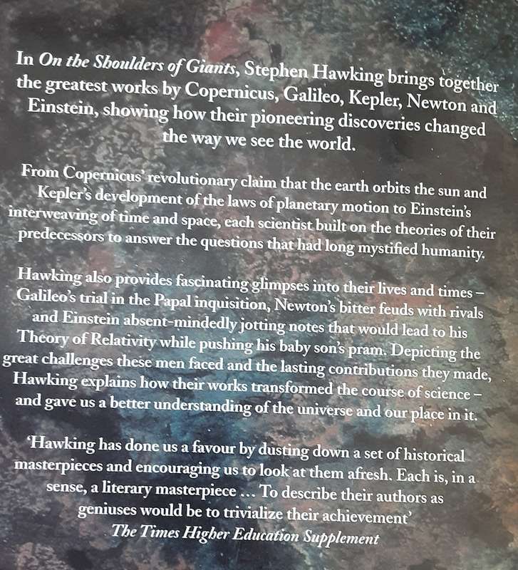On The Shoulders of Giants The Great Works of Physics and Astronomy edited by Stephen Hawking
