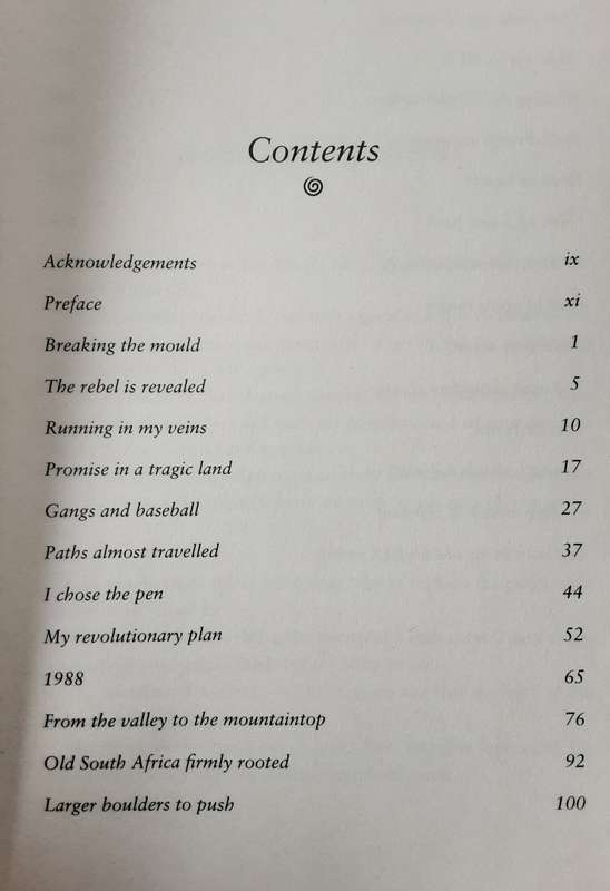 Pushing Boulders Oppressed to Inspired an Autobiography By Athol Williams