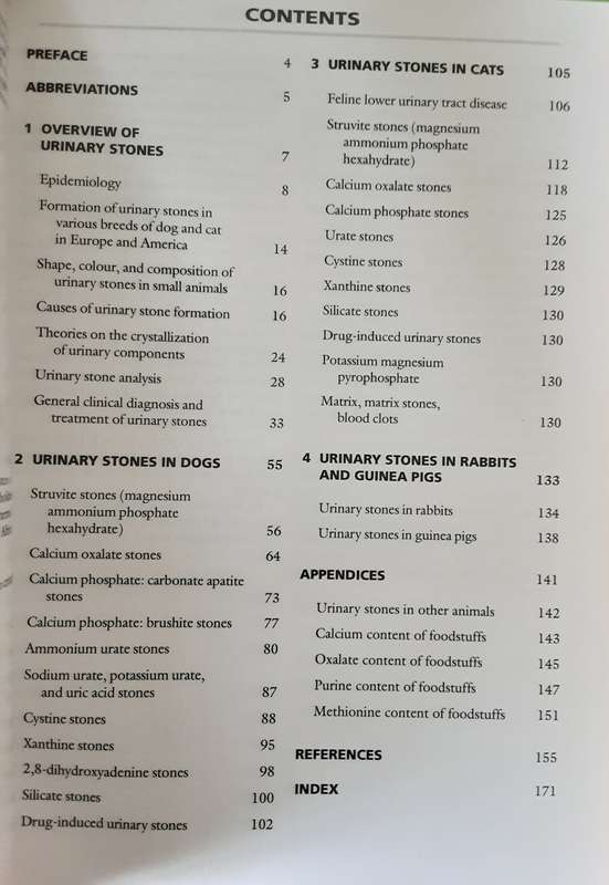 Urinary Stones in Small Animal Medicine A Colour Handbook by Albrecht Hesse & Reto Neiger