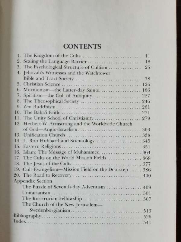 The Kingdom of the Cults by Walter Martin
