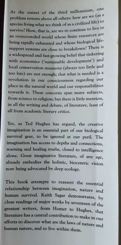 Literature and the Crime Against Nature from Homer to Hughes by Keith Sagar
