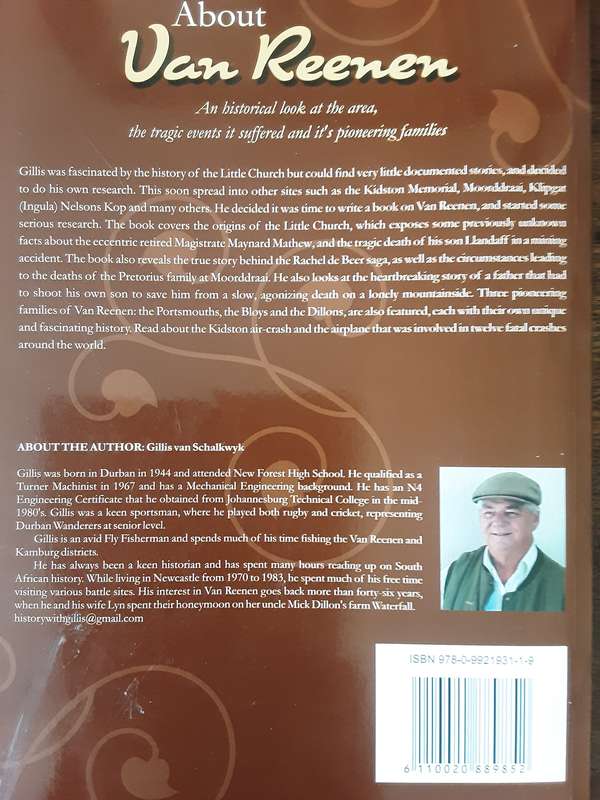 About Van Reenan, An Historical Look at the Area by Gillis van Schalkwyk