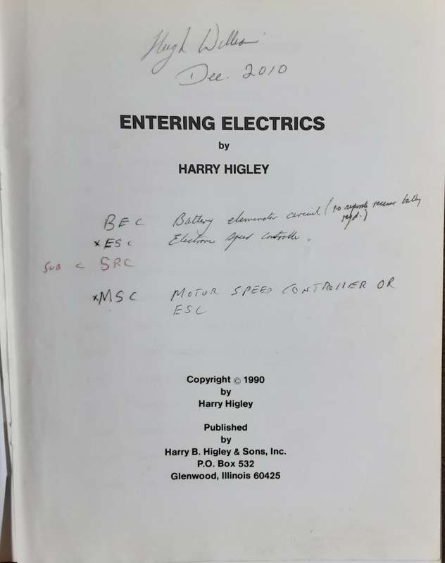 Getting Airborne 1 & 2, Tom's Techniques,  Entering Electrics, All About Engines by Harry Higley