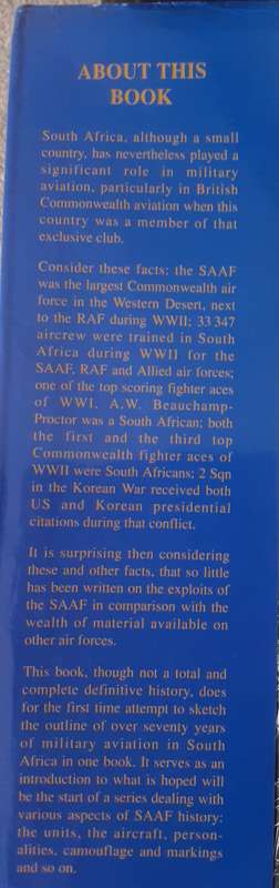 On Wings of Eagles South Africa's Military Aviation History by Dave Becker