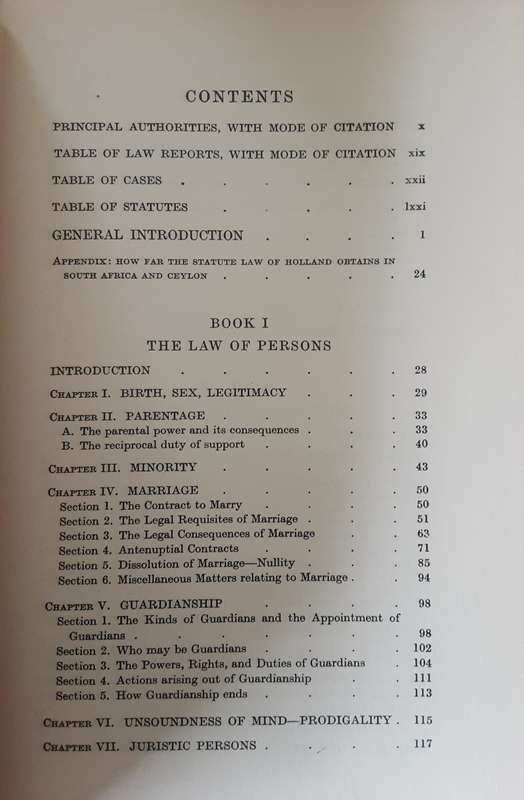 An Introduction to Roman Dutch Law by R W Lee