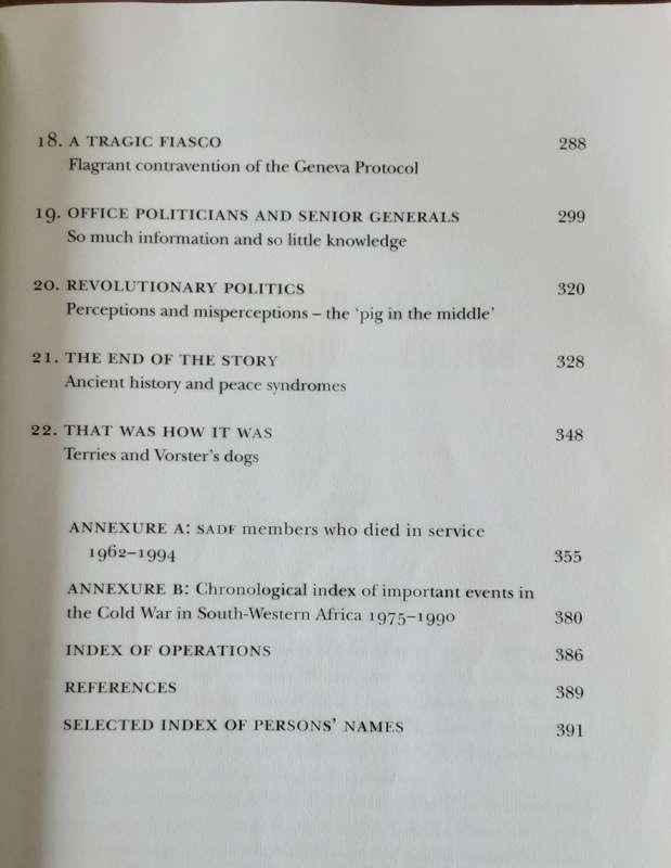 At The Front A General's Account of South Africa's Border War by Jannie Geldenhuys