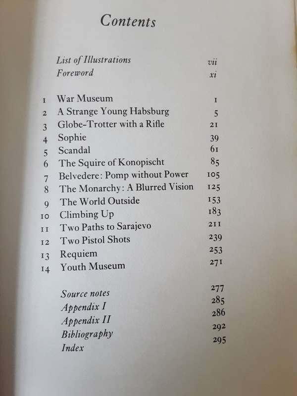 Victims at Sarajevo, the Romance & Tragedy of Franz Ferdinand & Sophie by Gordon Brook Shepherd