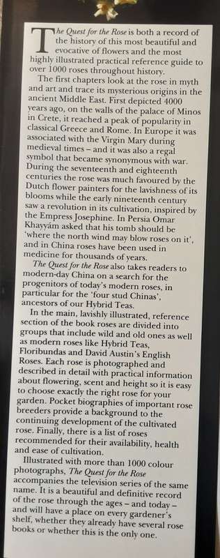 The Quest for the Rose, The most Highly Illustrated Historical Guide to Rose's by Phillips & Rix