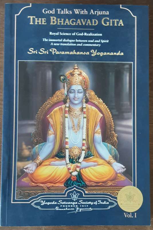 God Talks With Arjuna The Bhagavad Gita 2 Volume Set by Sri Sri Paramahansa Yogananda
