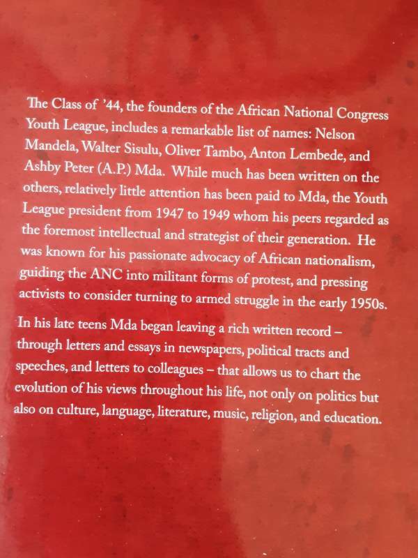 Africa's Cause Must Triumph, The Collected Writing of A P Mda by R Edgar & L ka Msumza